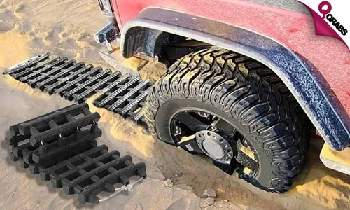 Foldable Anti-Skid Tracks for Tires!